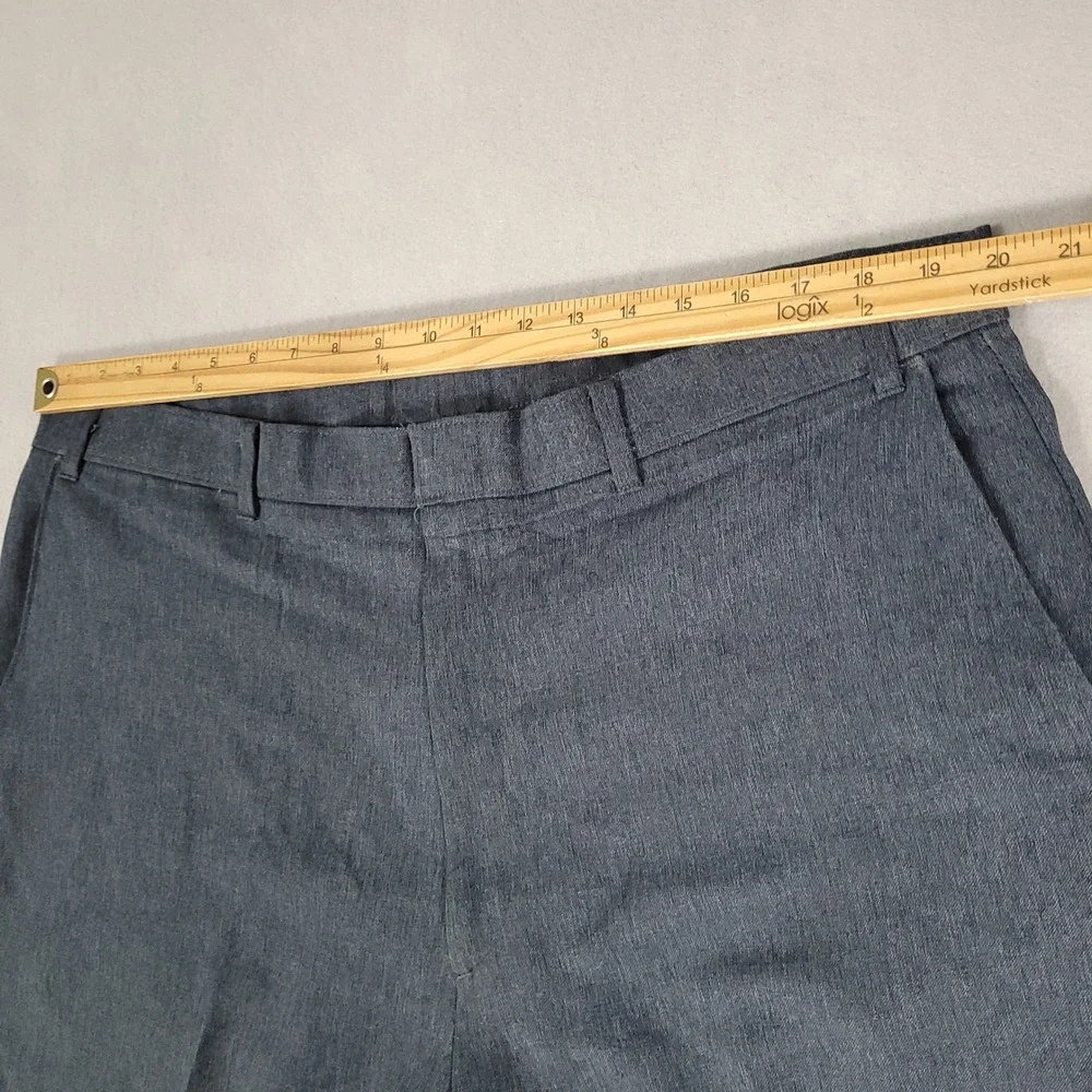 Vintage Levi Strauss Action Slacks Men 40x32 Blue Gray Straight Fit Trousers USA